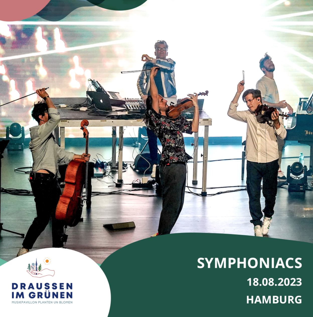Symphoniacs at Musikpavillon Planten un Blomen, Hamburg, Hamburg