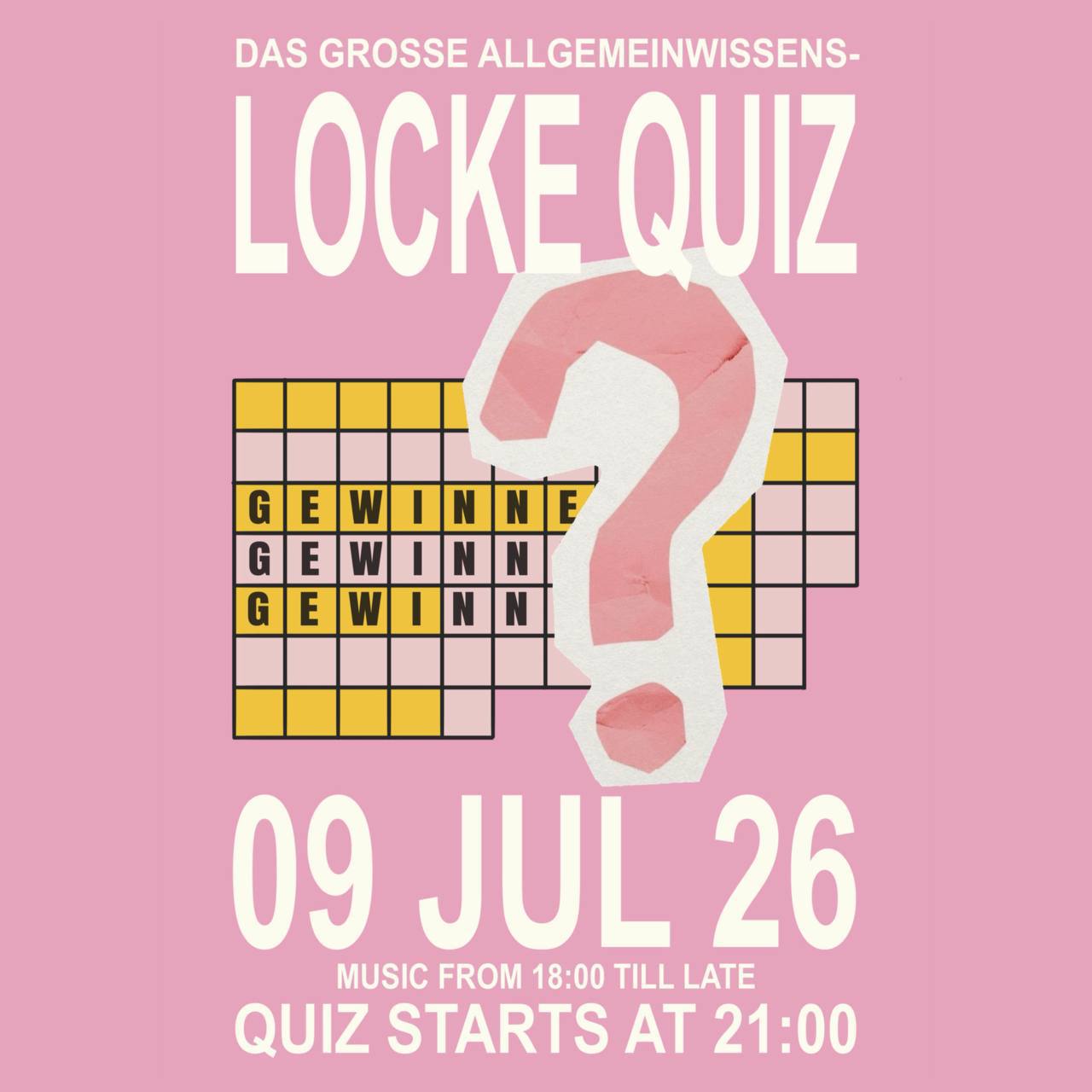 Locke Quiz s UNZHA, TTX, Carluschka, Selin a TANA — Locke, Hamburk