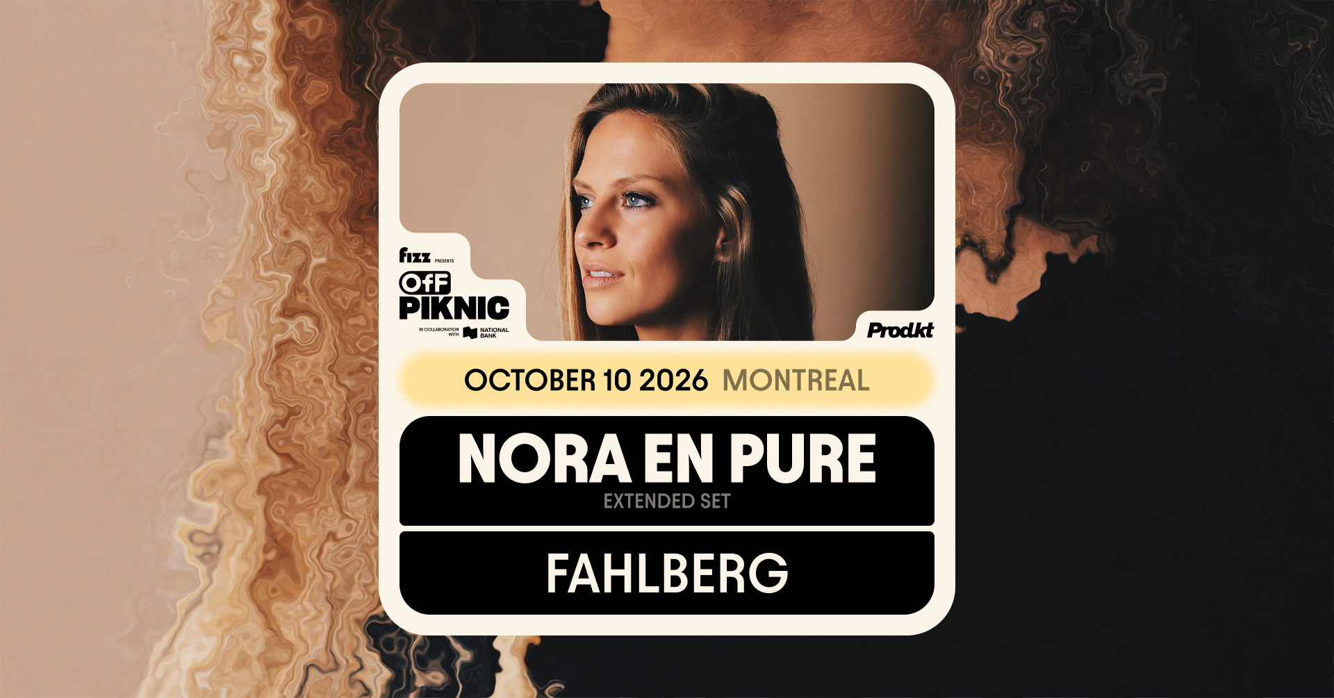 Nora En Pure - Parc Jean-Drapeau