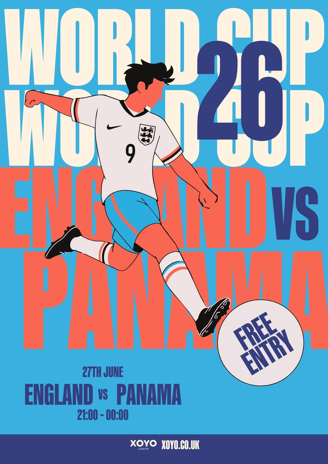 World Cup: England vs Panama