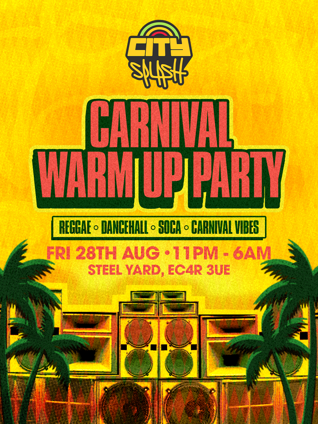 City Splash: Carnival Warm Up Party