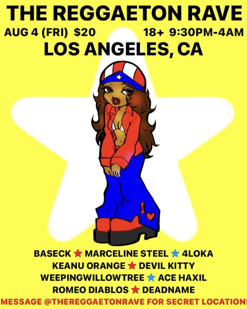 The Reggaeton Rave bei TBA - Los Angeles, Los Angeles