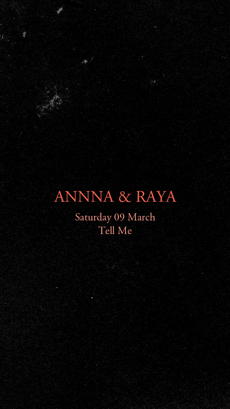 Annna & Raya All Night Long