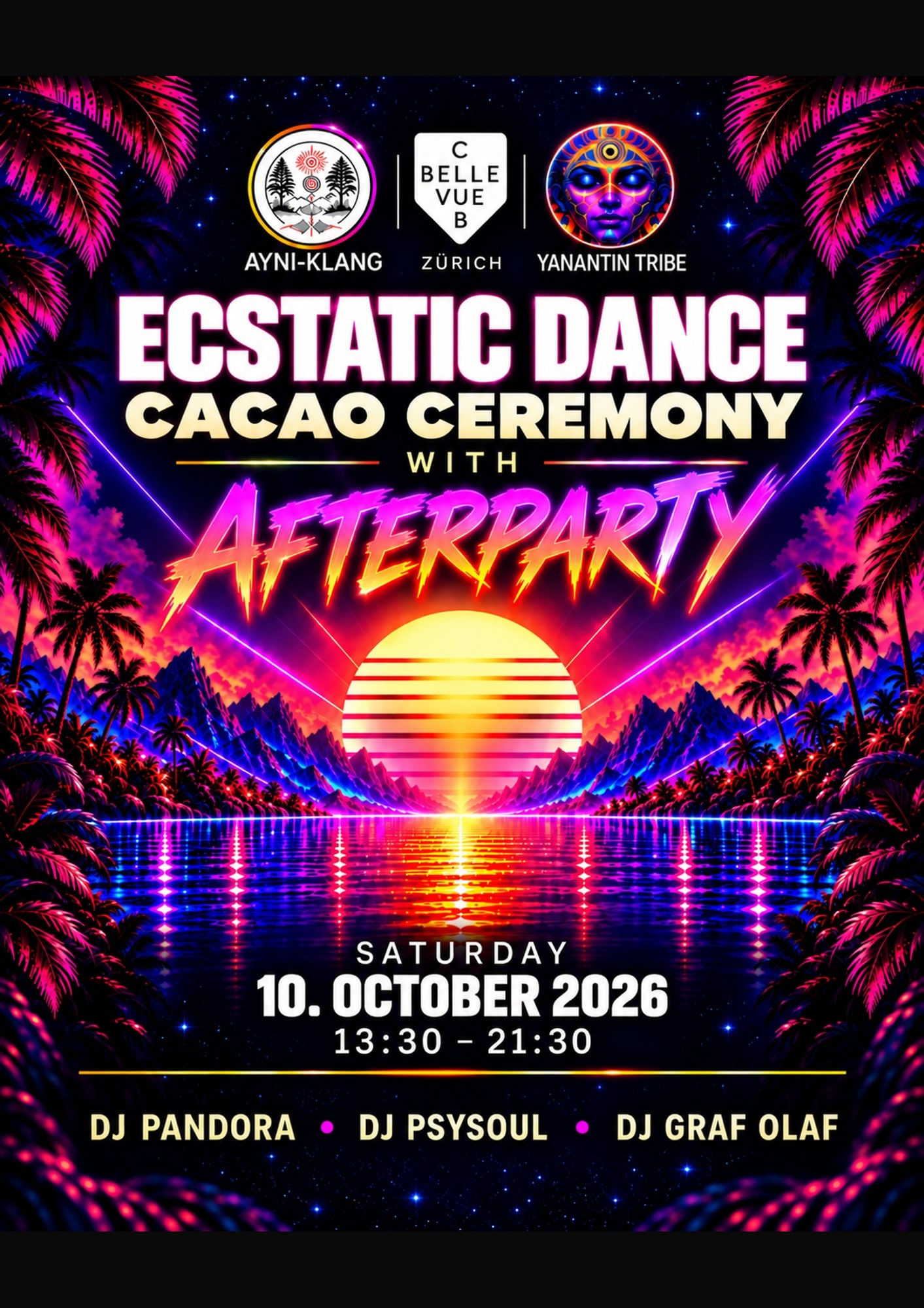 ECSTATIC DANCE & DAY DANCE ZÜRICH · CACAO · ABUNDANCE
