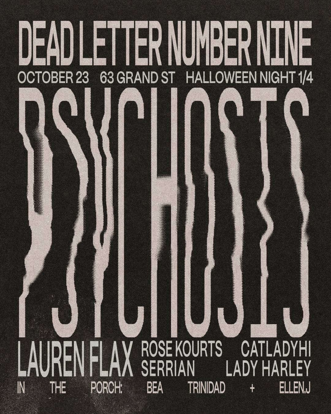 Dead Letter No. 9 Psychosis: Halloween Party Pt. 1of 4 - Lauren Flax, Rose Kourts, Serrian