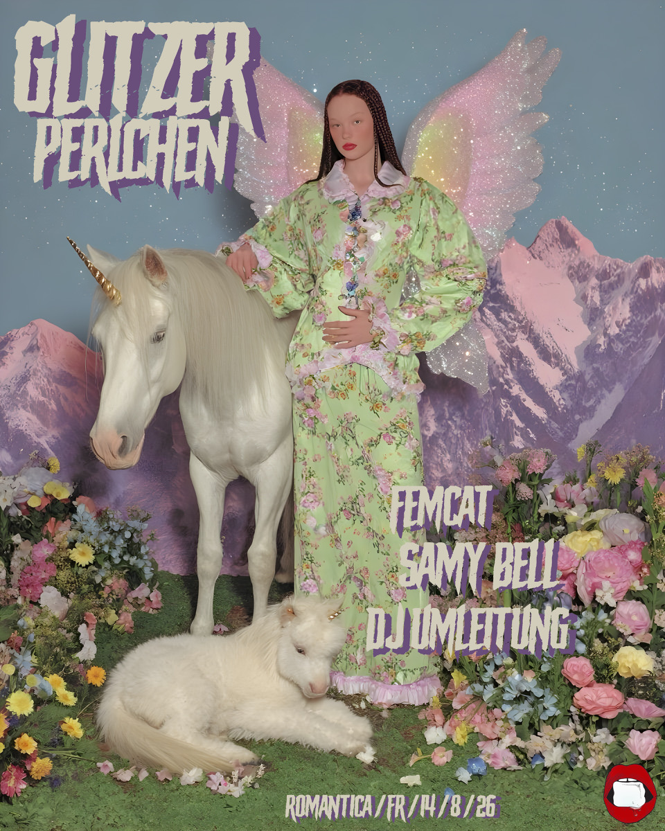 GLITZERPERLCHEN mit SAMY BELL, DJ UMLEITUNG & Femcat