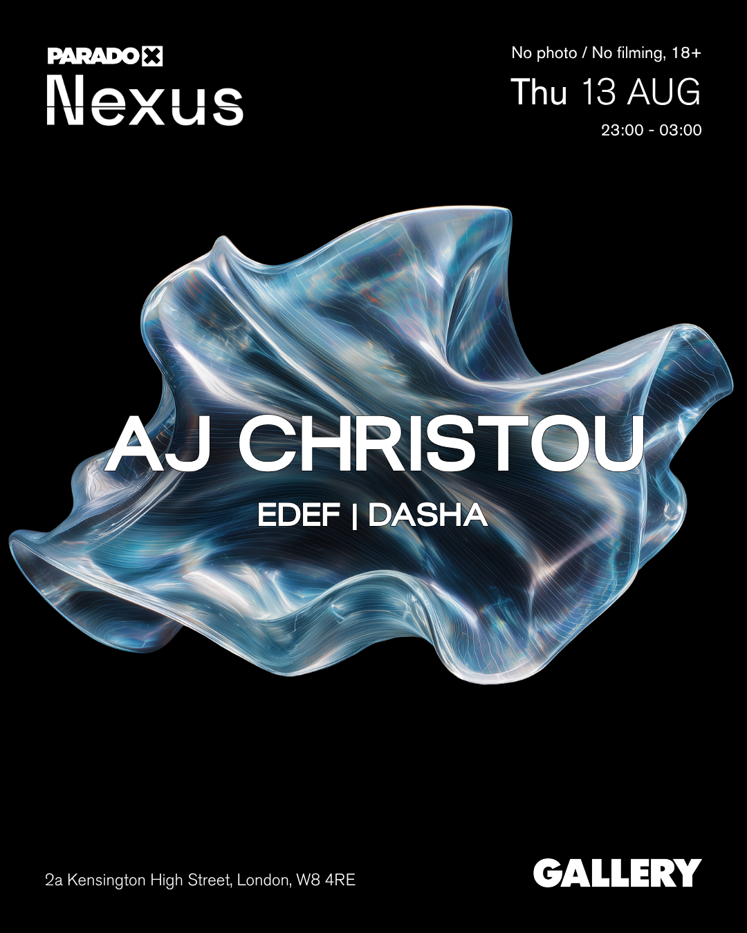 Paradox Nexus: AJ Christou - Thursdays at Gallery