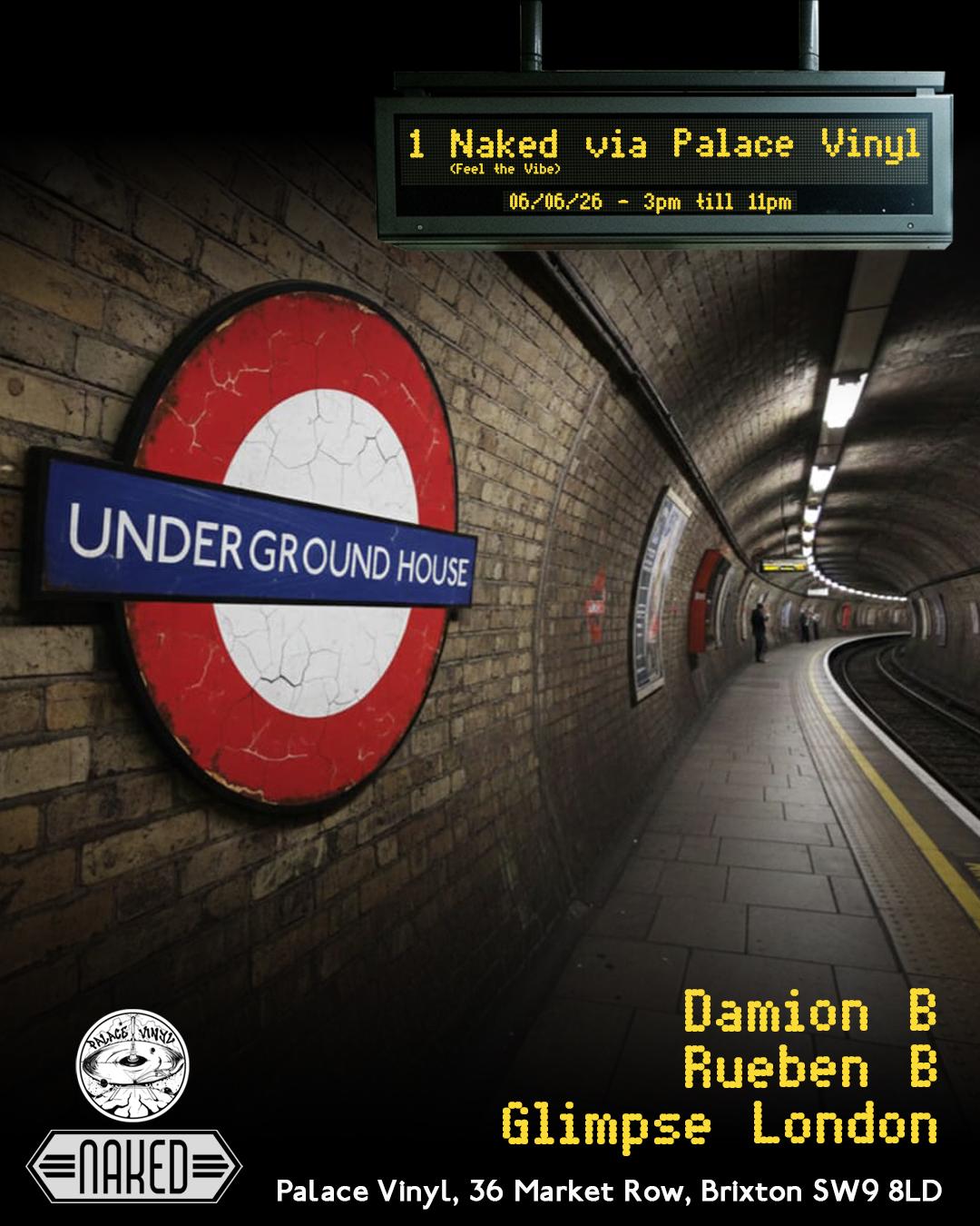 Naked 'Feel The Vibe' Record Store Pop Up 