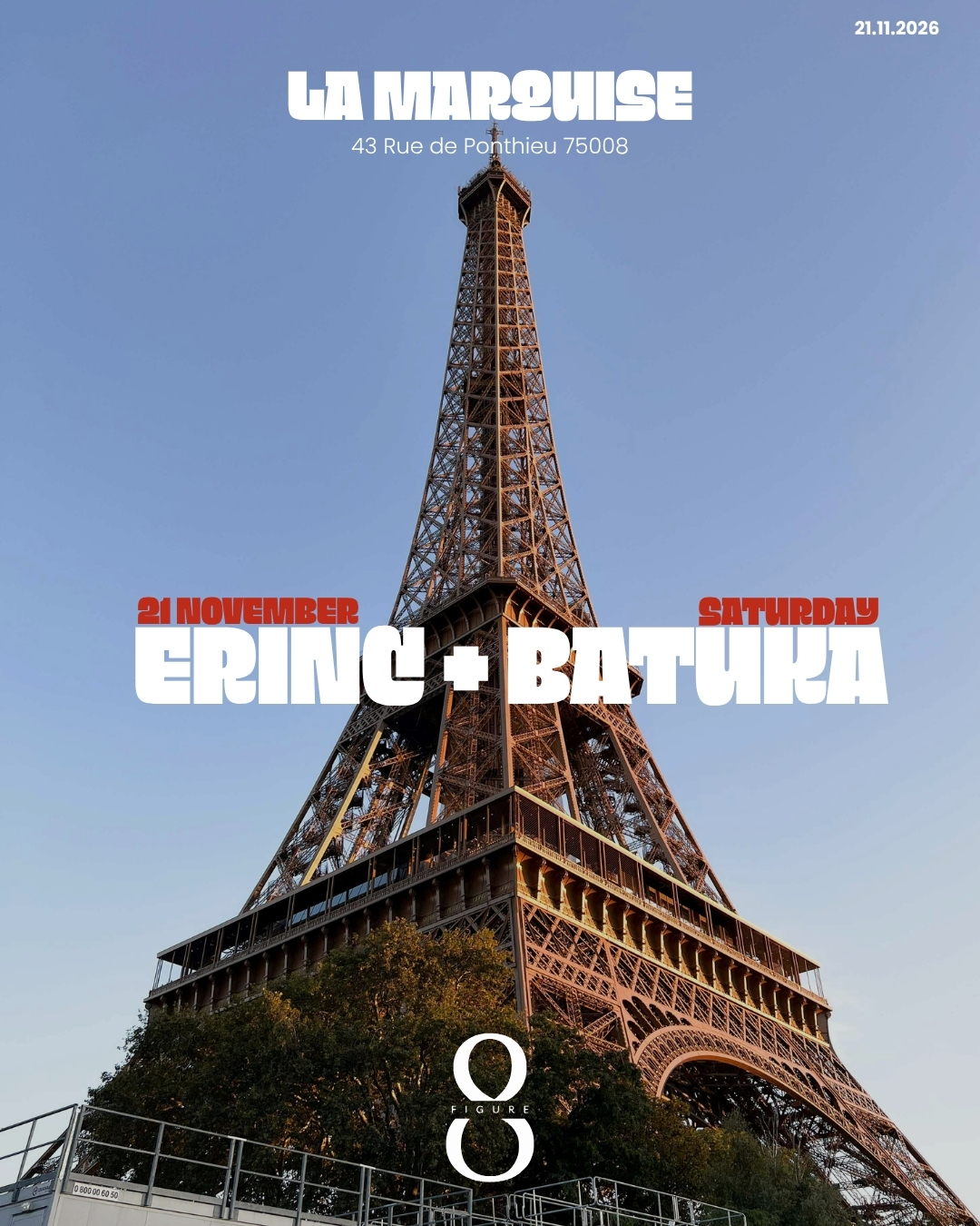 Figure 8 Takes Paris - La Marquise Club