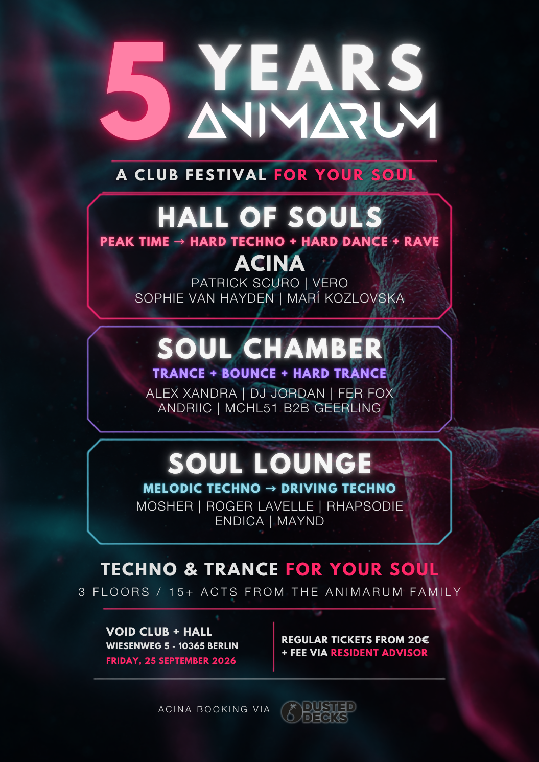 5 Years Animarum A Club Festival For Your Soul