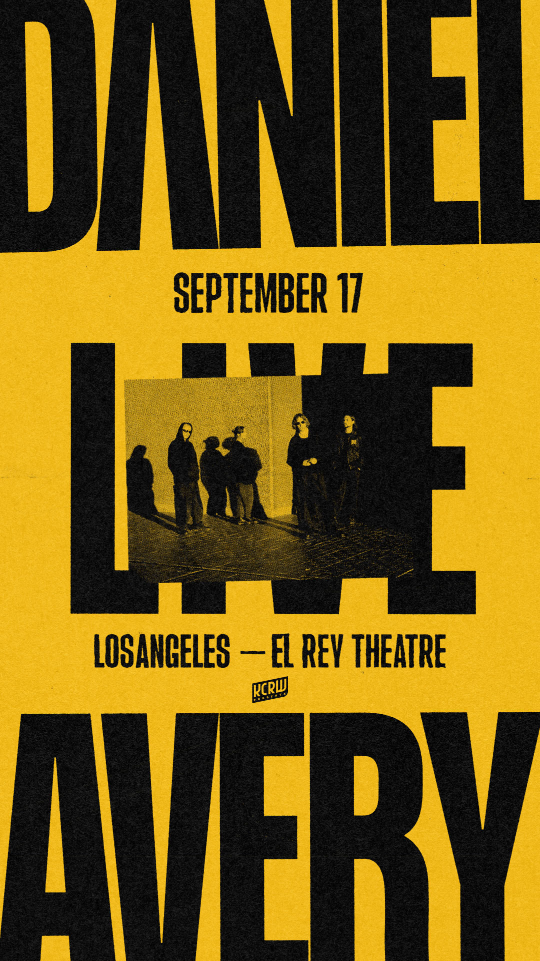 KCRW & Goldenvoice present Daniel Avery