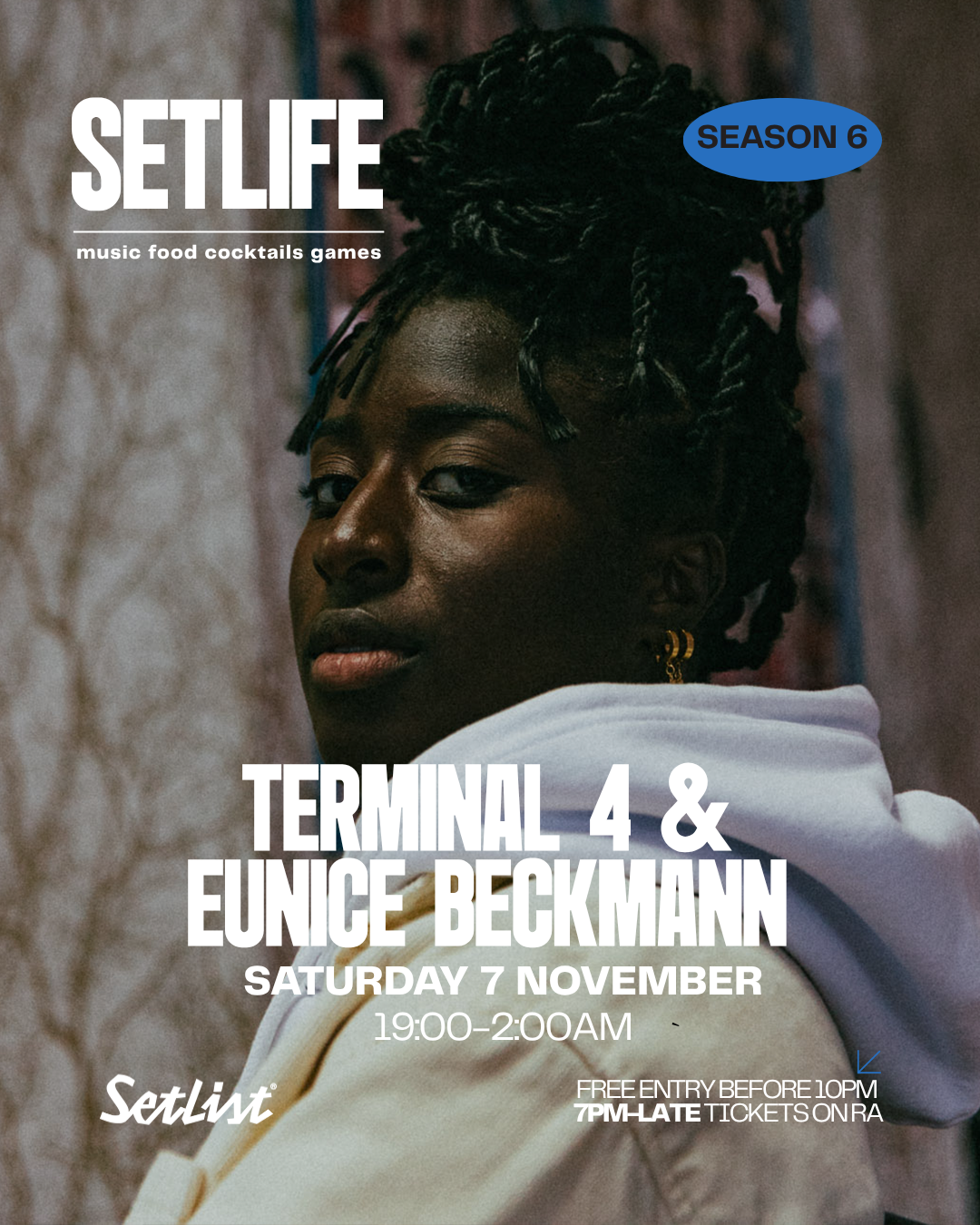 SETLIFE presents Eunice Beckmann & Terminal 4