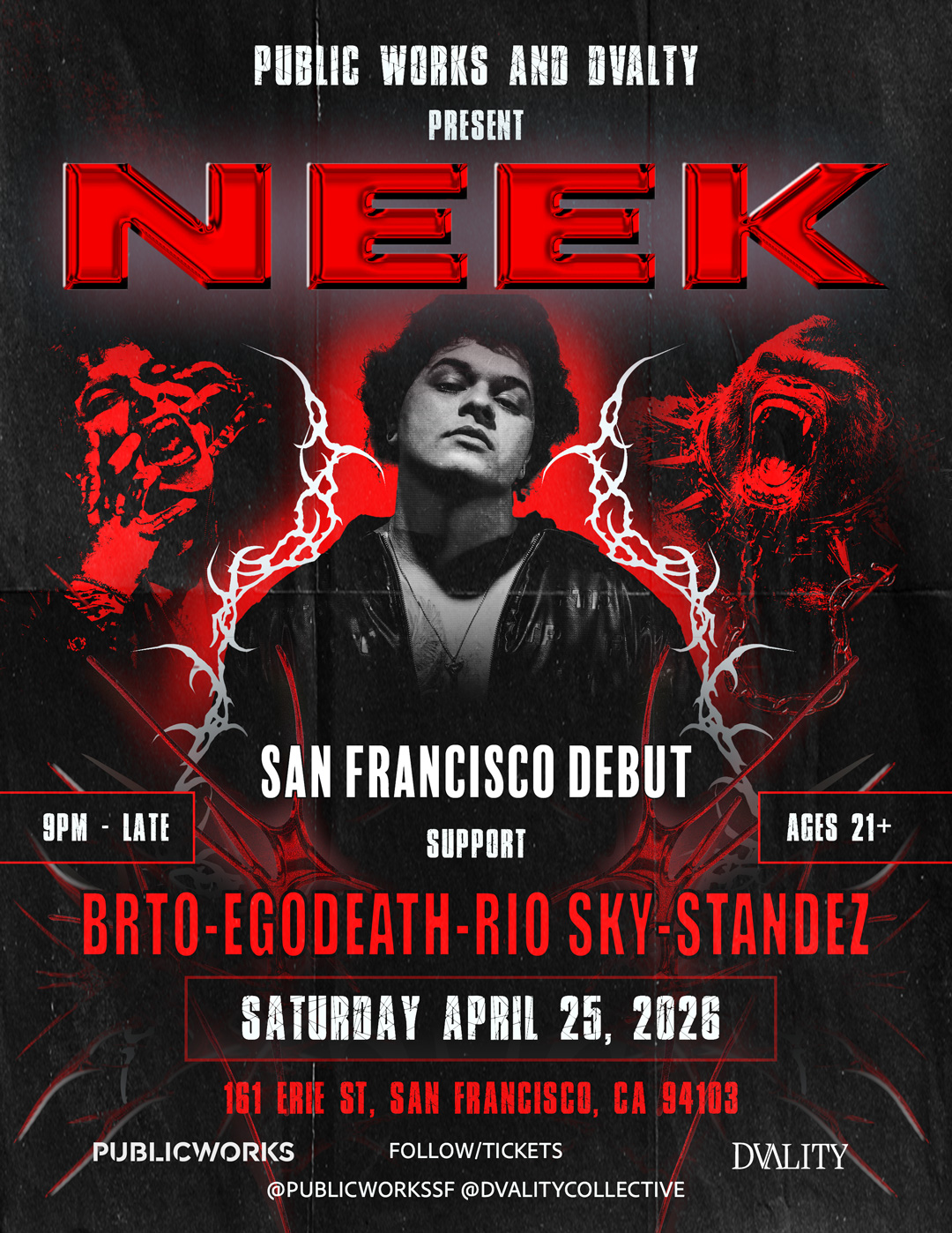 NEEK presented by Public Works & DVALITY