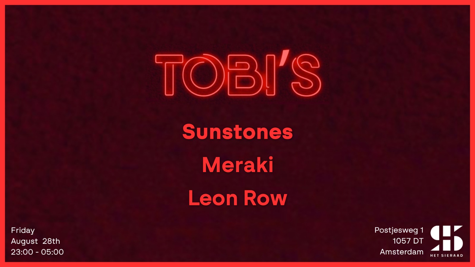 Tobis Afterhours W/ Kaje B2B Chiara - Meraki - Leon Row