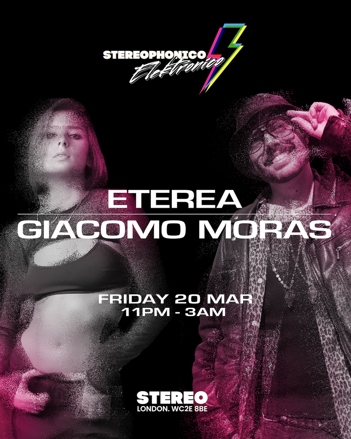STEREOPHONICO ELEKTRONICO presents ETEREA & Giacomo Moras
