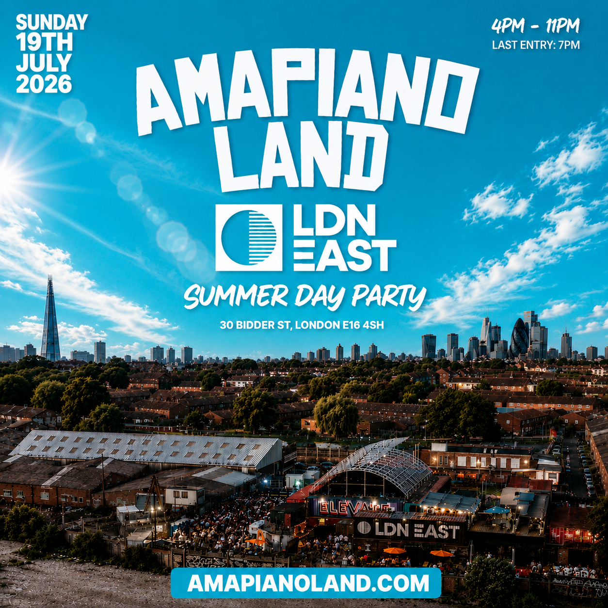 AMAPIANOLAND - London's Biggest AMAPIANO & AFROBEATS Summer Day Party