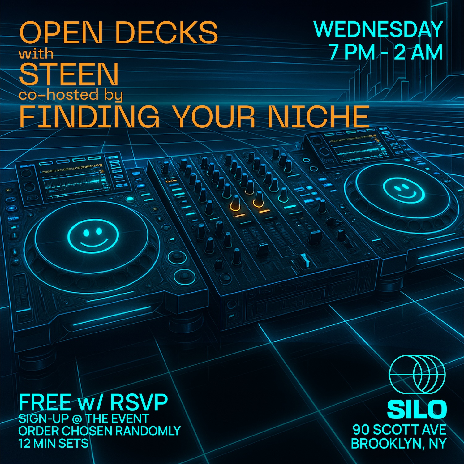 Open Decks with STEEN and finding your niche