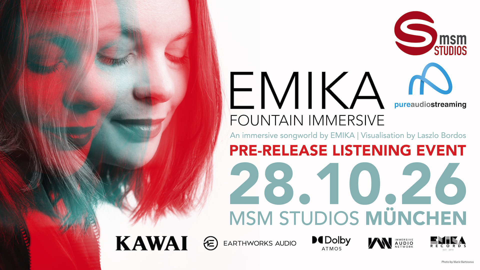 Emika - Fountain Immersive (Dolby Atmos Pre-Release Listening Event) - München