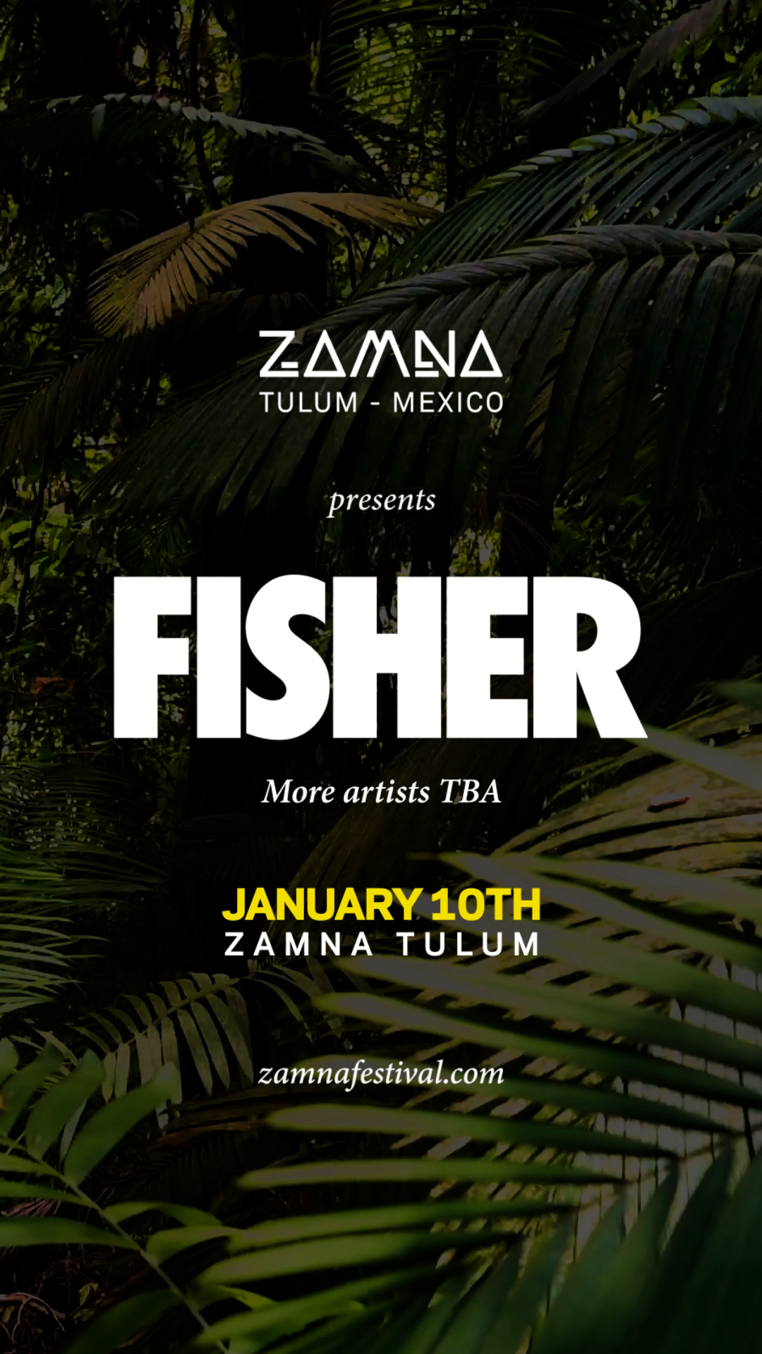 Afterlife Tulum 2024 at Zamna Tulum, January 6 – YOU Hear It First