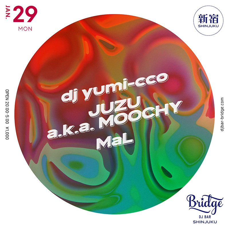 Juzu a.k.a. Moochy · 過去のイベント