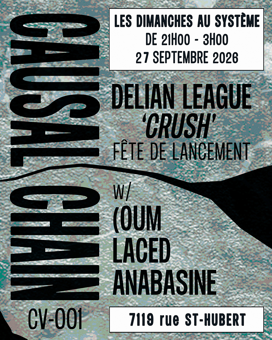 Causal Chain: Delian League 'Crush' Release Party