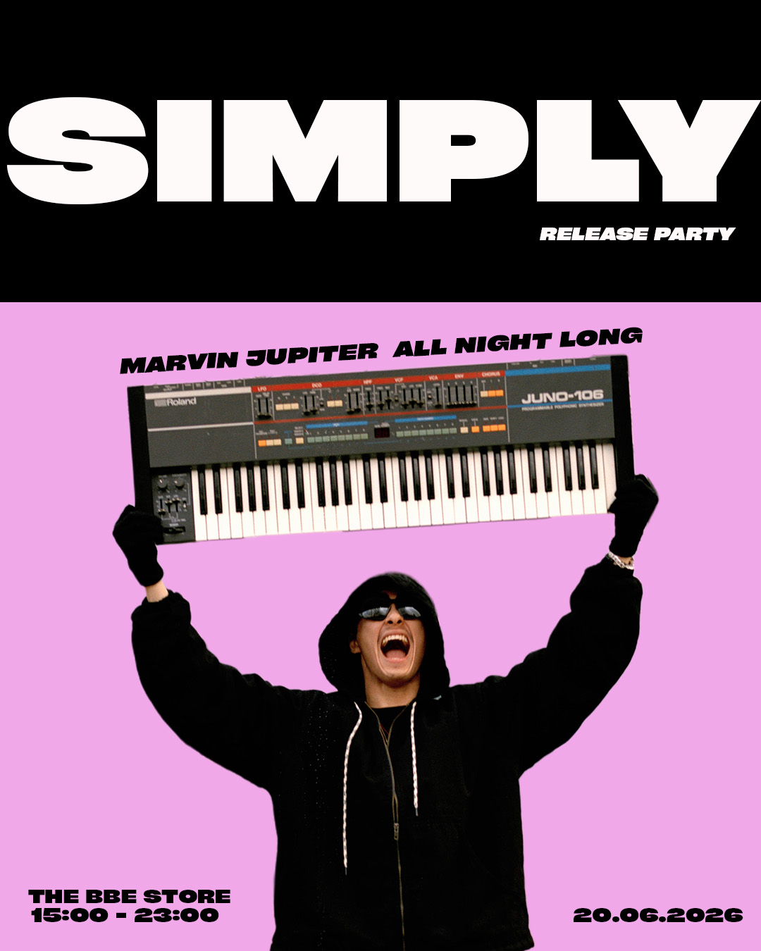 Marvin Jupiter 'Simply' Release Party