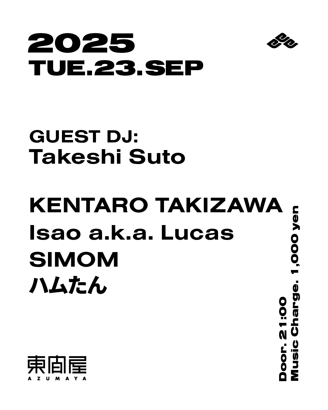 Takeshi Suto / Kentaro Takizawa / Isao a.k.a. Lucas / SIMOM