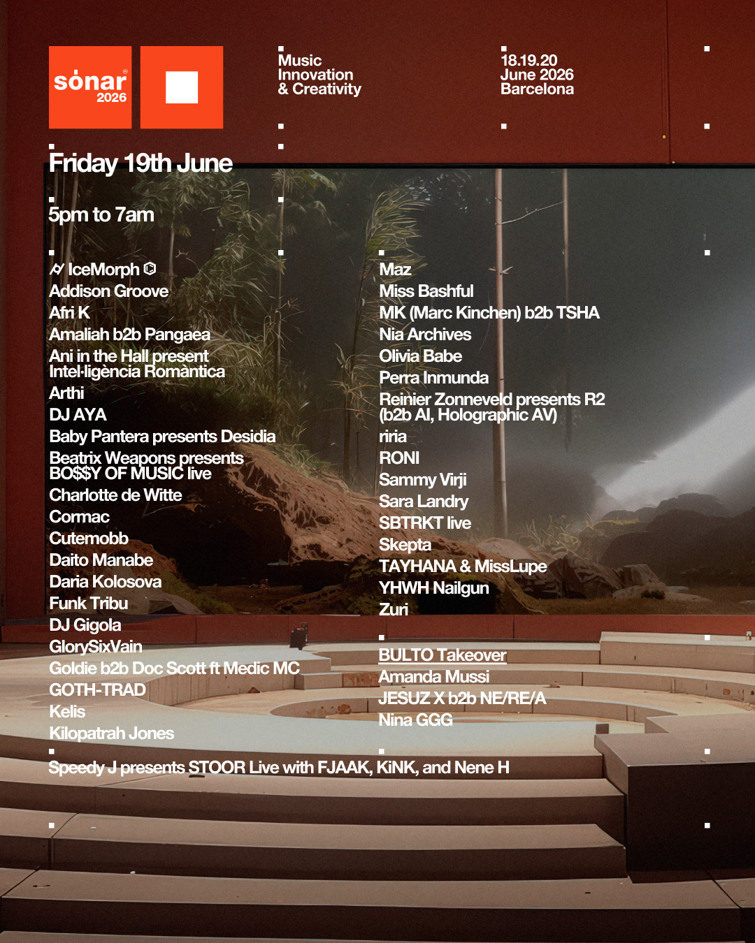 Sónar 2026 - Friday