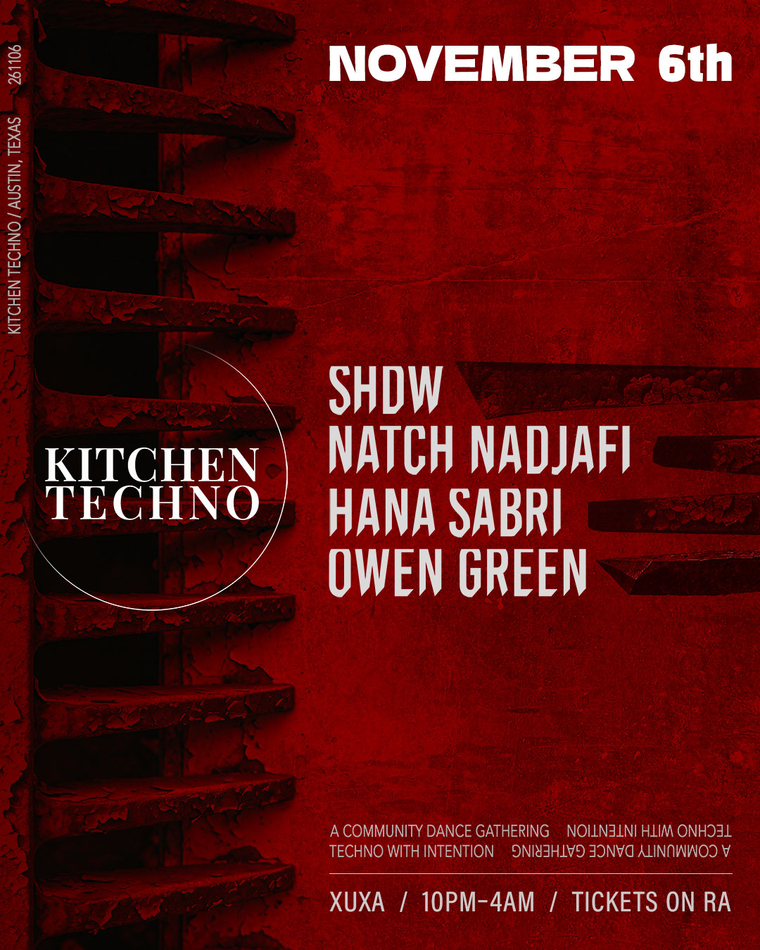 KITCHEN TECHNO WELCOMES SHDW