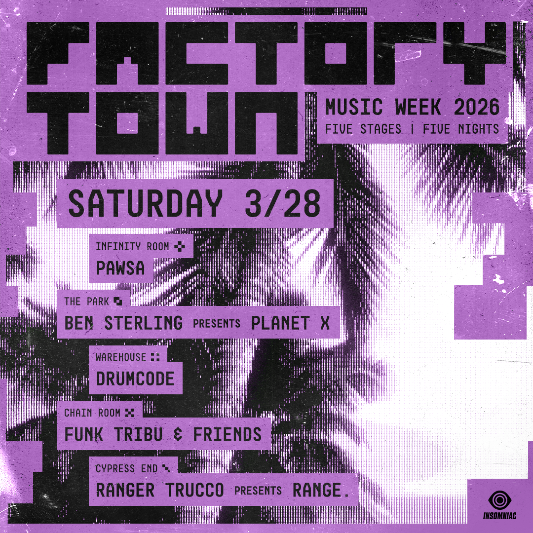 Factory Town Music Week 2026 (Saturday Pass)