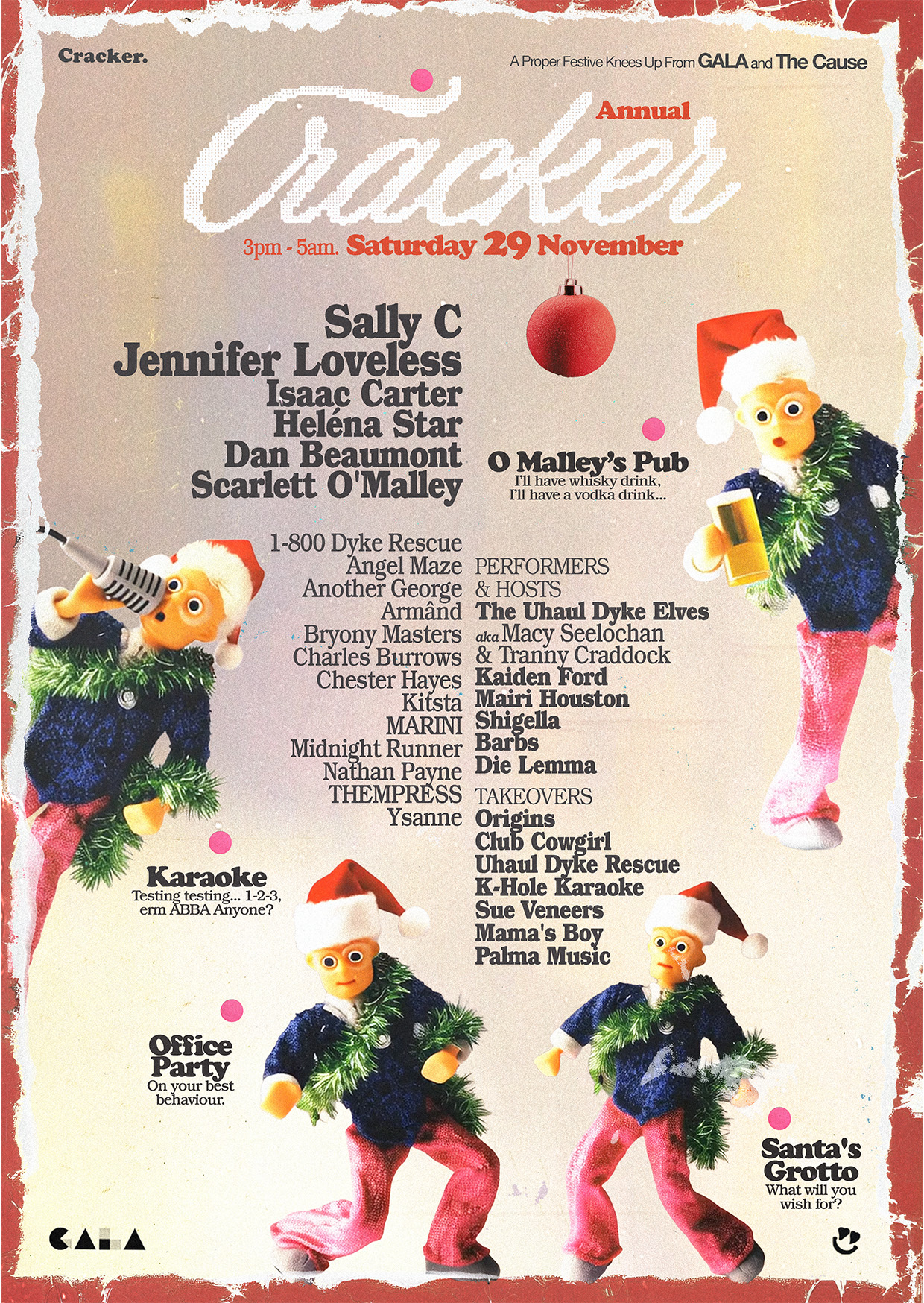 GALA & The Cause present: CRACKER 