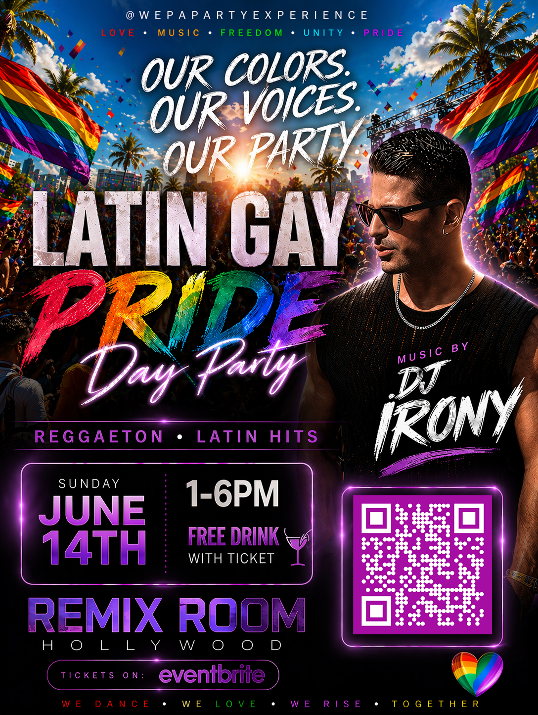 Latin Gay Pride Day Party WPE