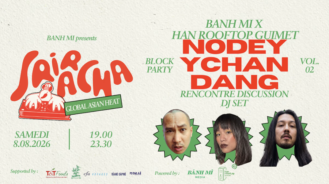 Sriracha Block Party Vol.2 : Han Rooftop Guimet X Banh MI - Musée National des Arts Asiatiques - Guimet