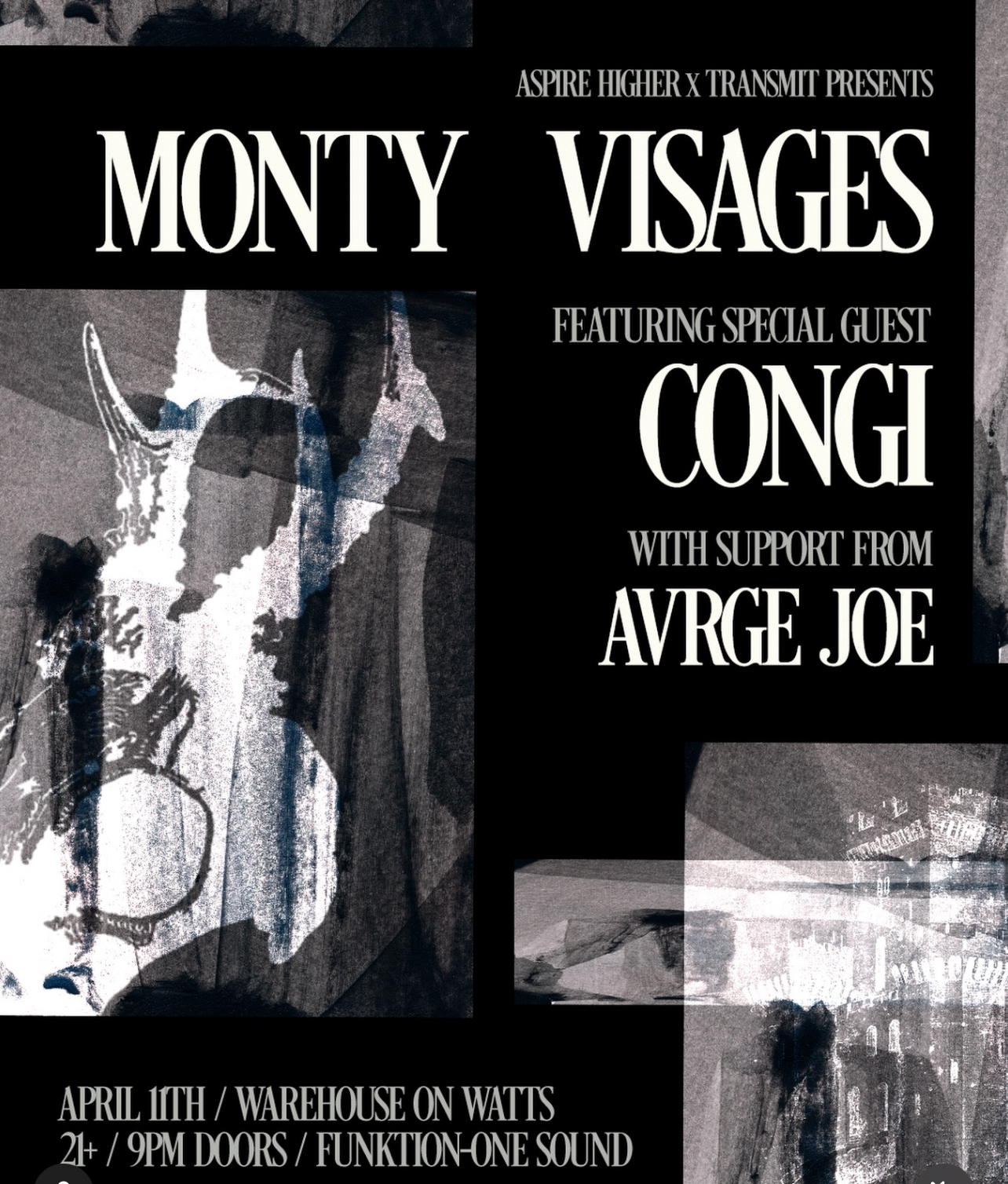 Aspire Higher x Transmit: Monty Visages