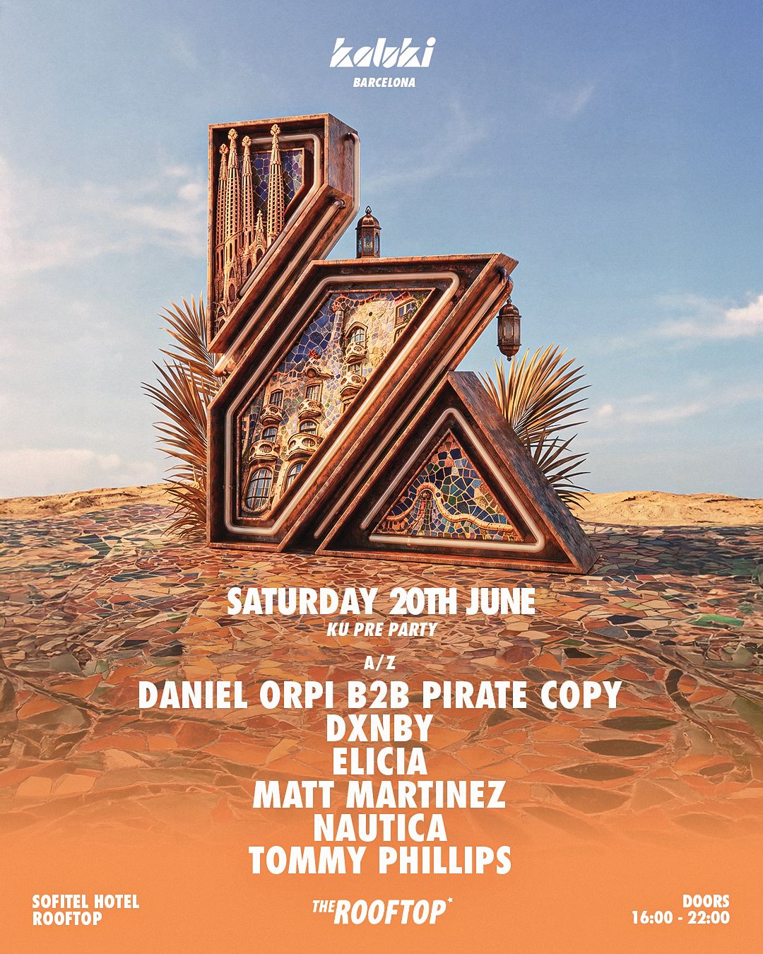 Kaluki Off Week - Ku Rooftop Pre Party