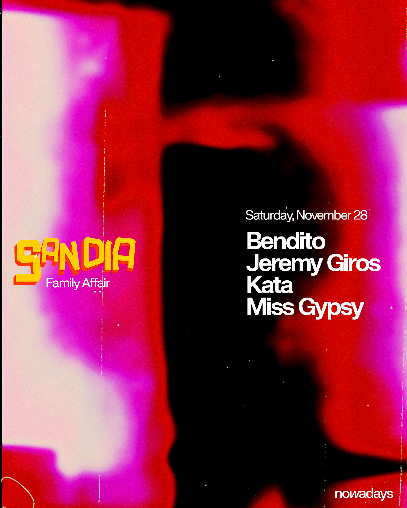 SanDia: Family Affair with Bendito, Jeremy Giros, Kata, Miss Gypsy
