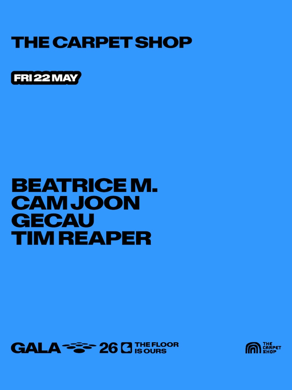 GALA '26 Official Afterparty - Beatrice M, Tim Reaper, Cam Joon, gecau