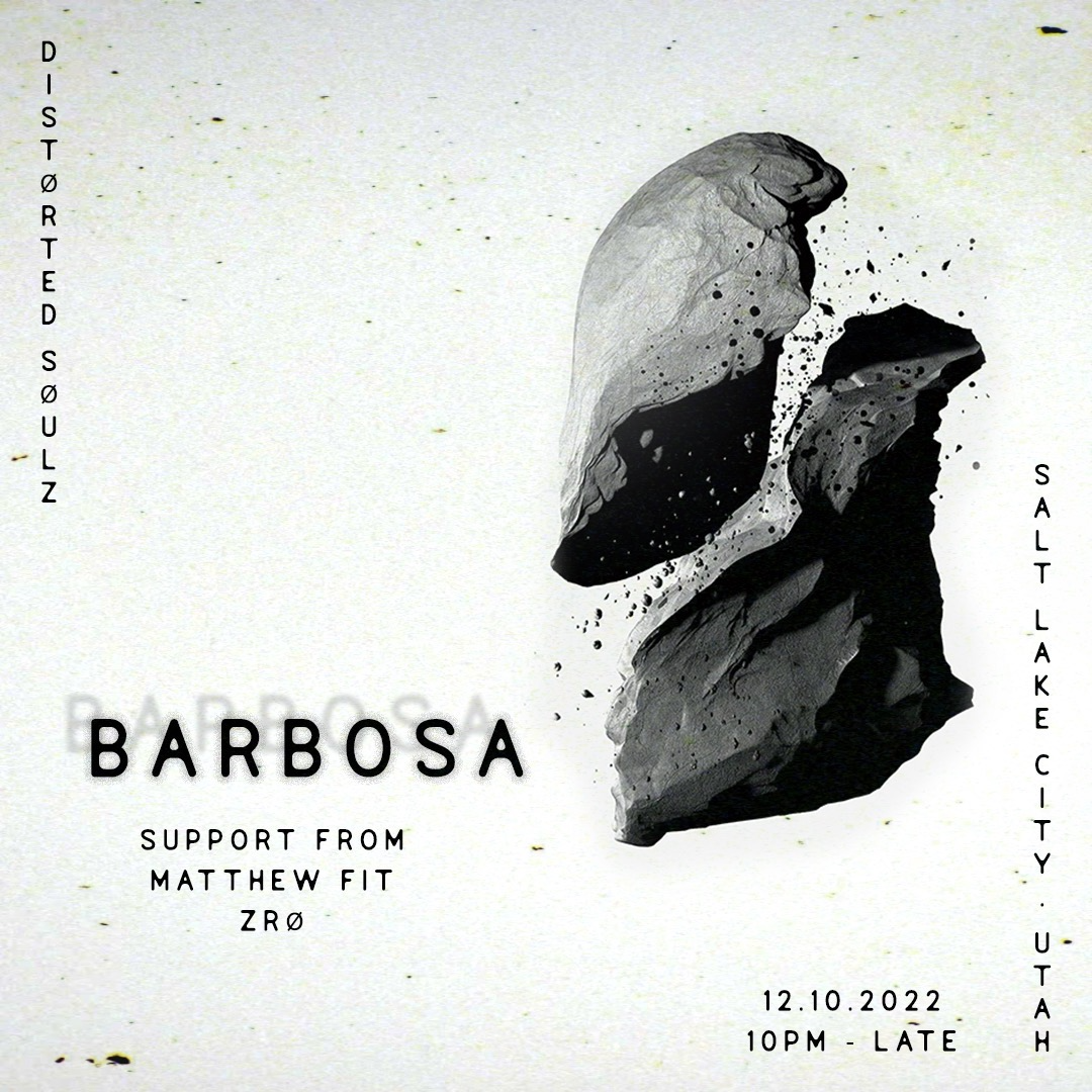 BARBOSA SLC DEBUT flyer