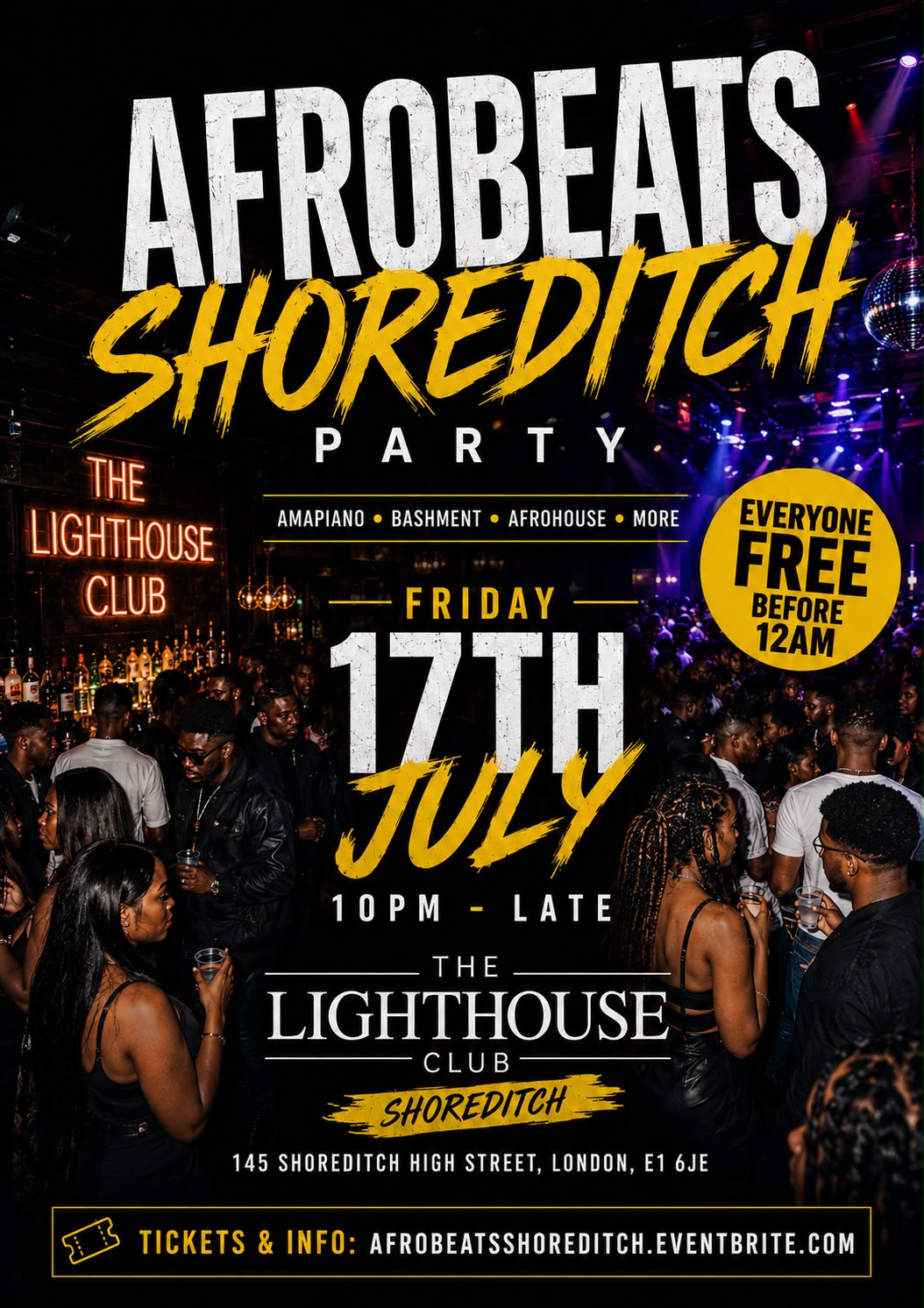Afrobeats Shoreditch Party
