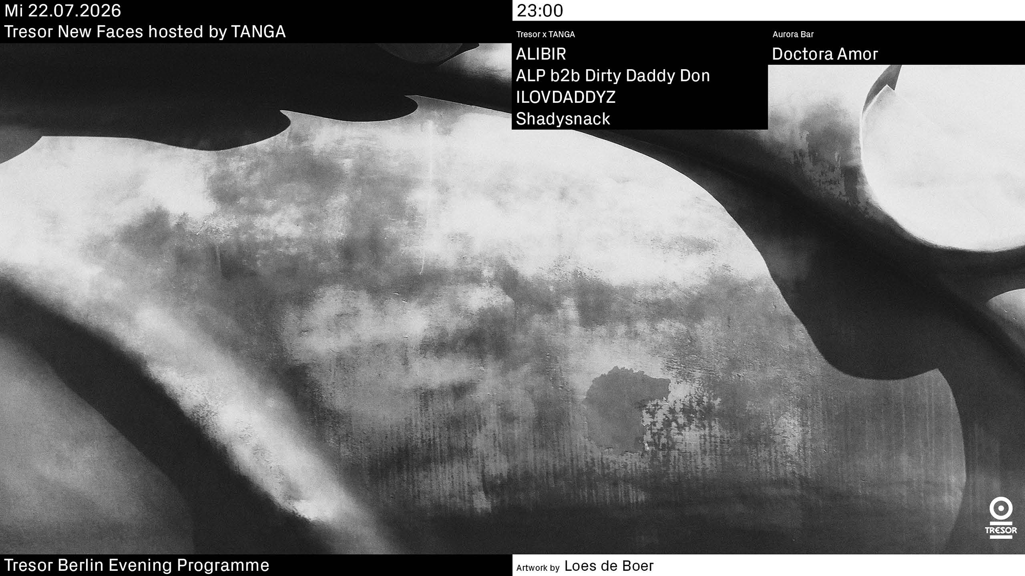 Tresor New Faces hosted by TANGA