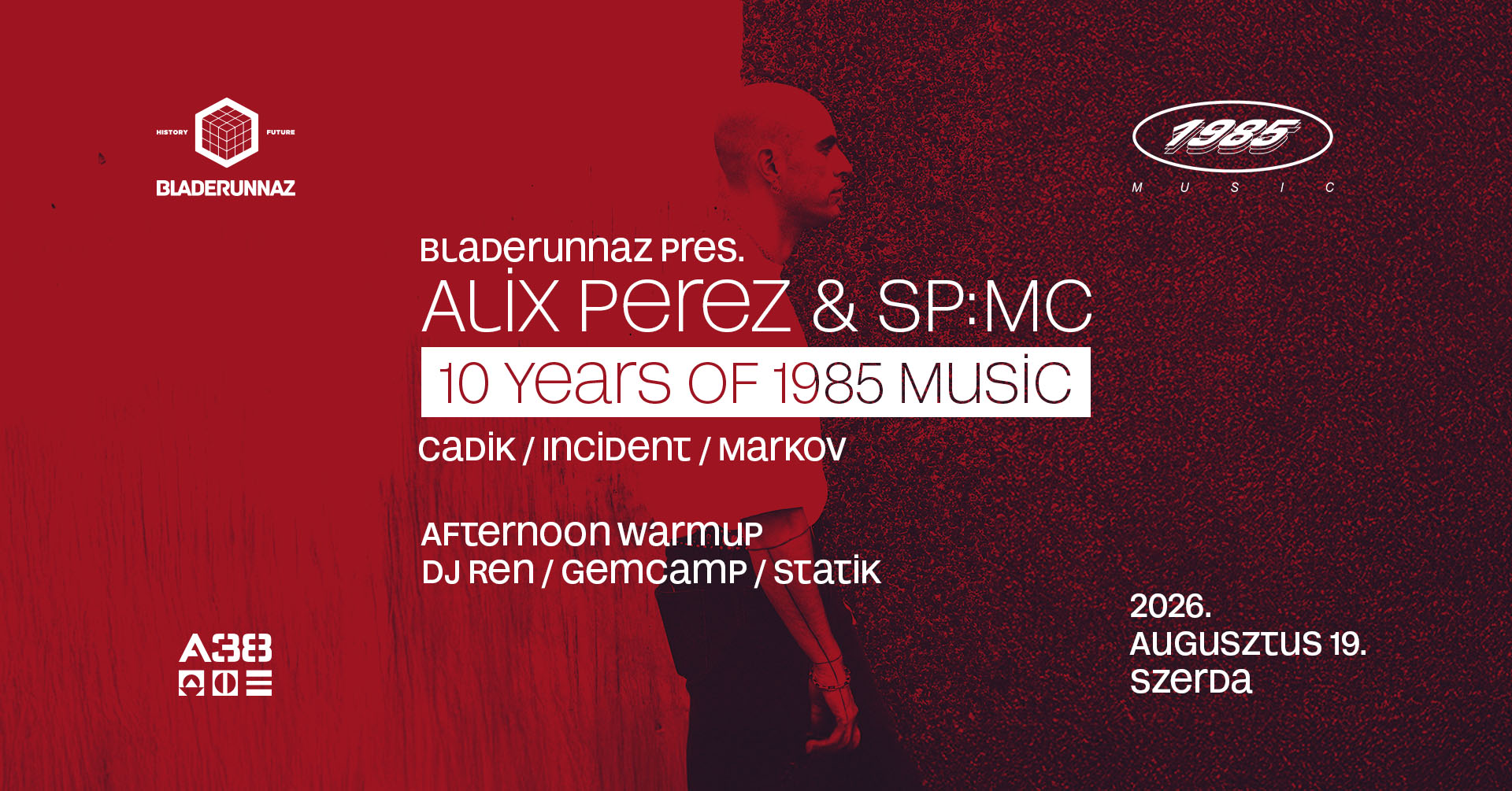 10 YEARS OF 1985 MUSIC: Alix Perez & SP:MC