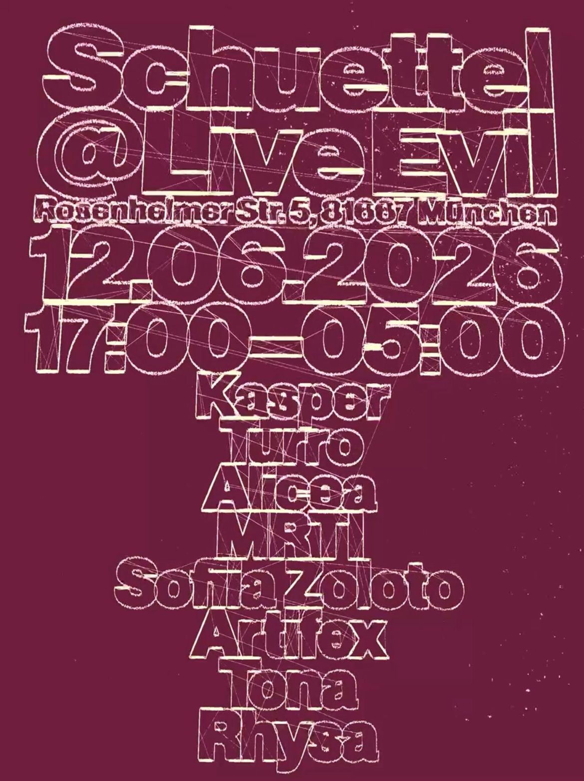 Schuettel @LIVE EVIL (Outdoor + Indoor)