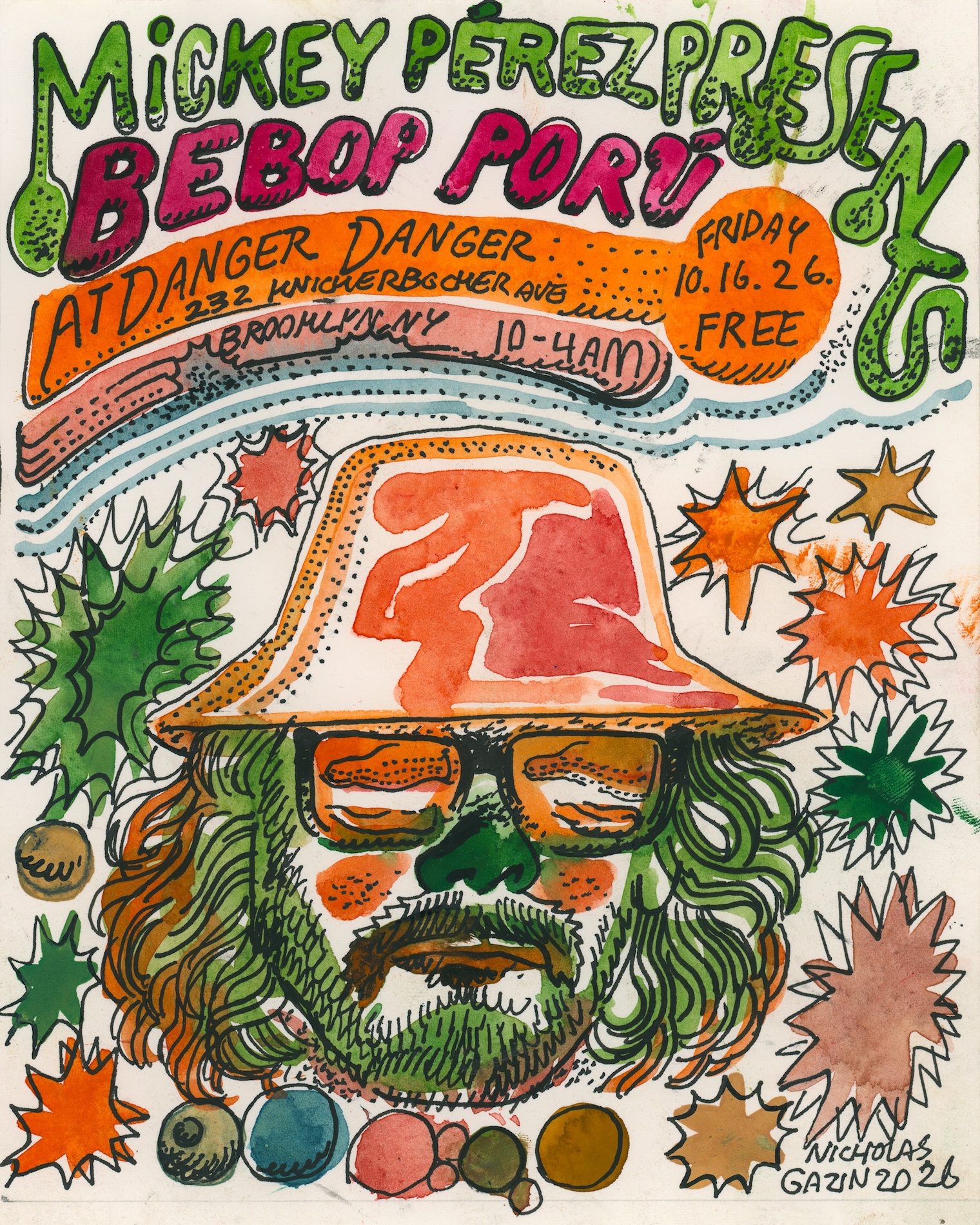 Mickey Perez (Public Service) presents Bebop Porú (Rsvp)