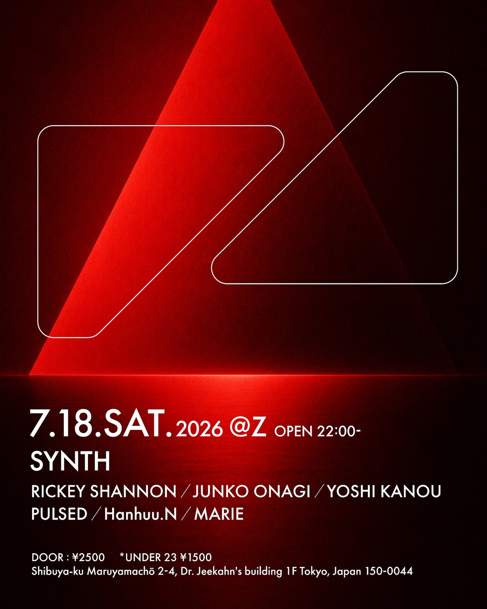 スタジオマチルダ SYNTH bij Z Maruyama, Tokio