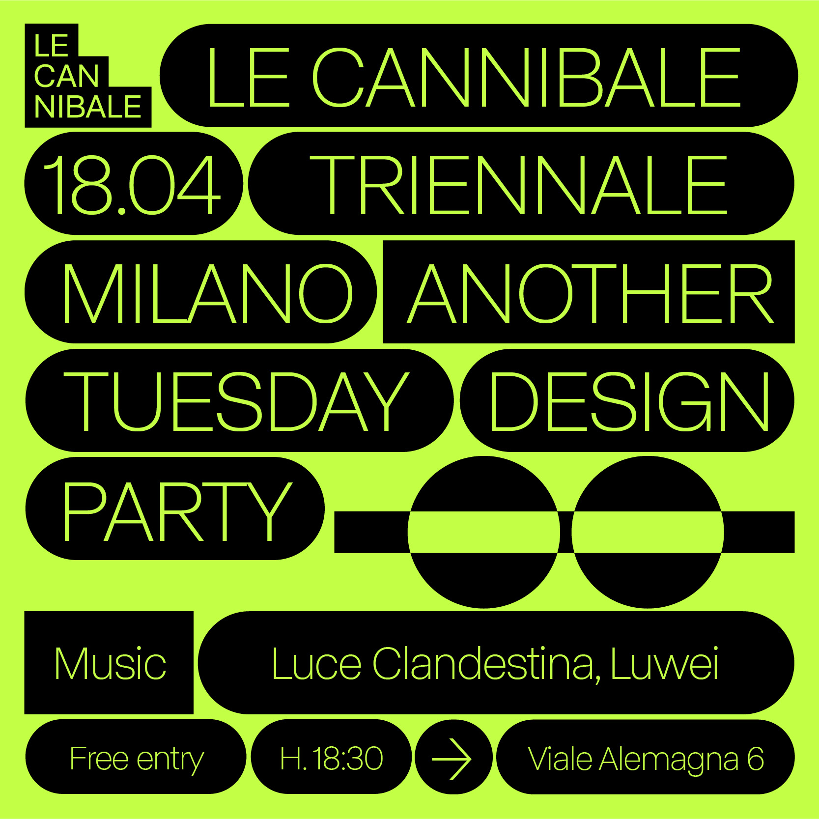 Le Cannibale - Milan Design Week 2023 at TBA - Various Location, Milan