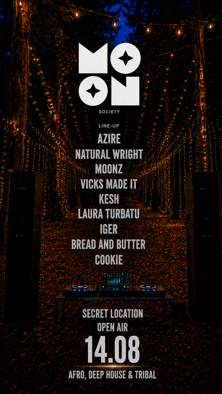Moon Society present Open Air - Secret Location