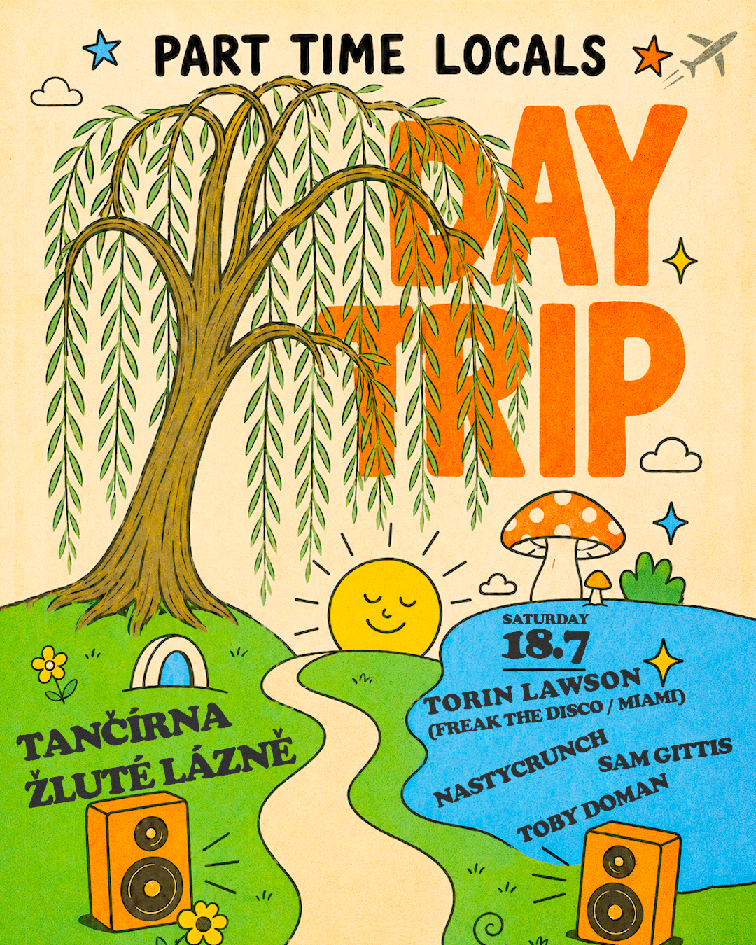 DAY TRIP - Part Time Locals - ZLUTE LAZNE