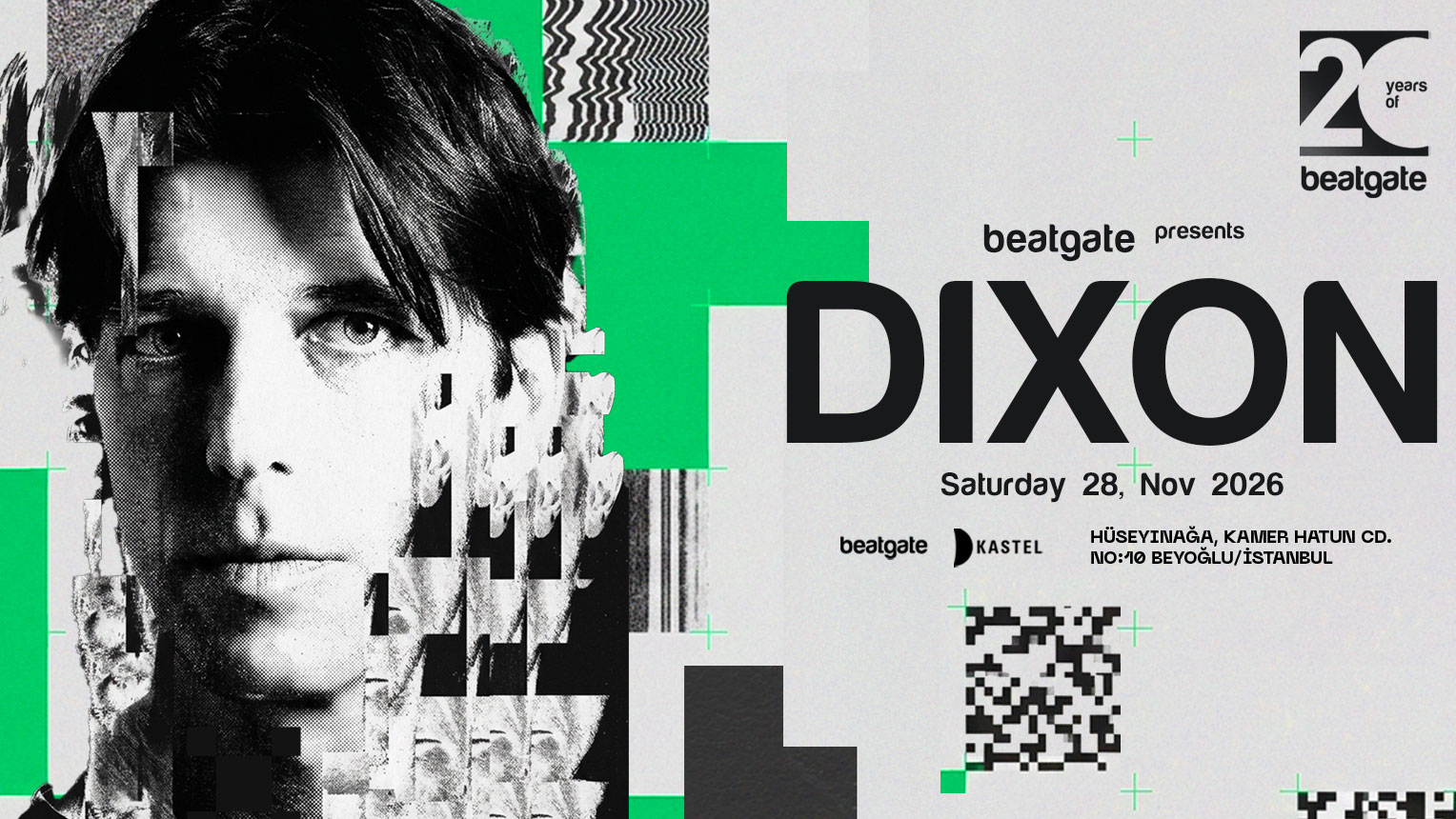 Dixon | 20 YEARS OF Beatgate | Kastel flyer Dixon | 20 YEARS OF Beatgate | Kastel flyer