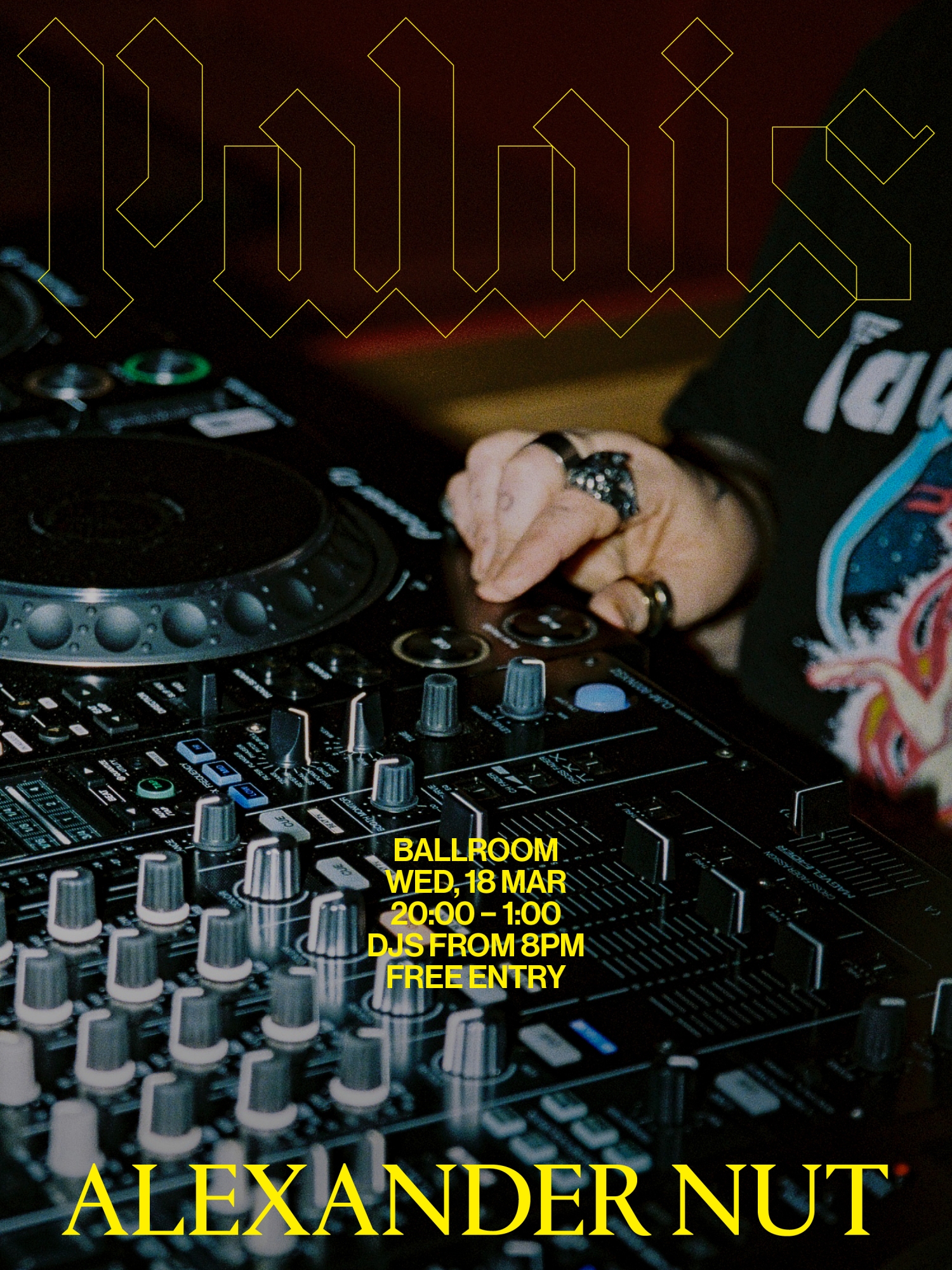 Ballroom at Palais: Alexander Nut