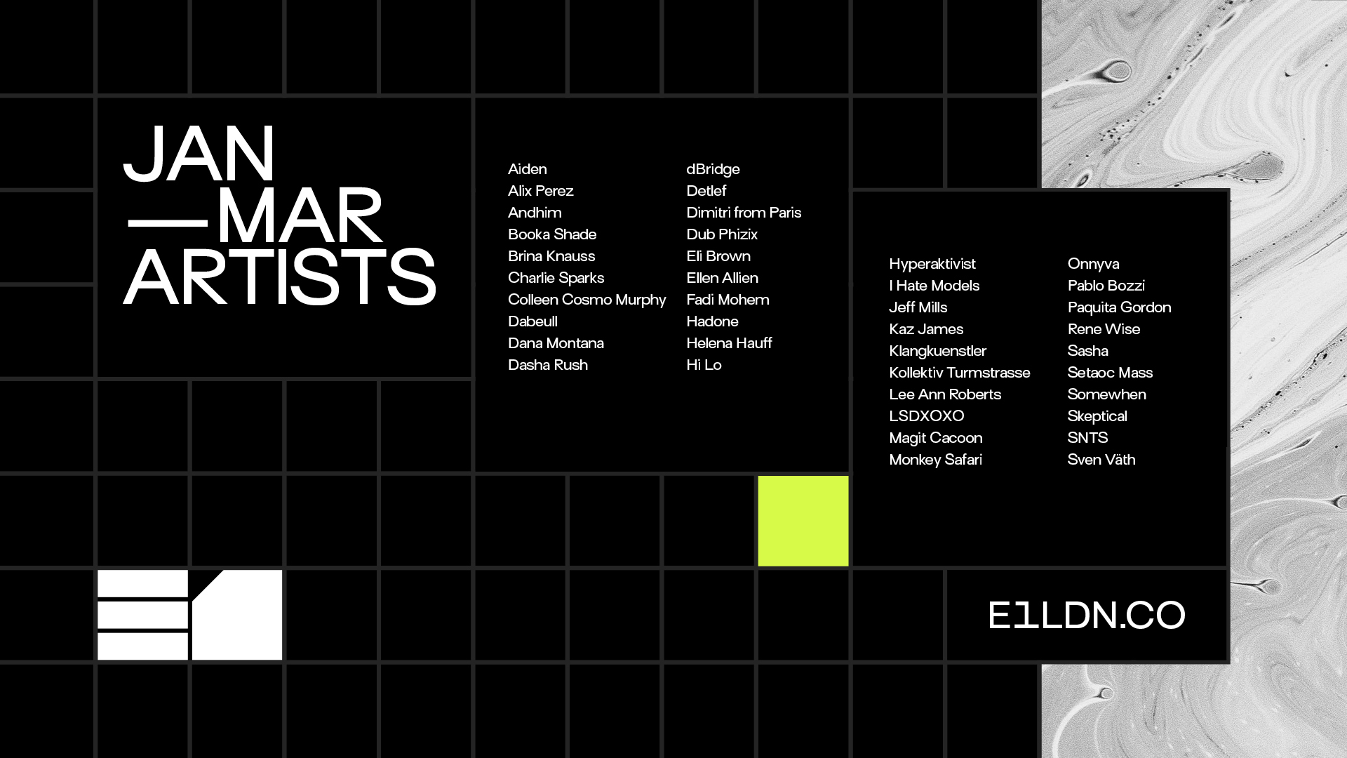 E1 presents: HI-LO & Eli Brown [A/W 23]